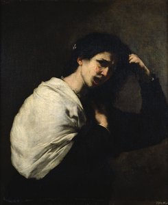 Een wanhopige vrouw, 1638